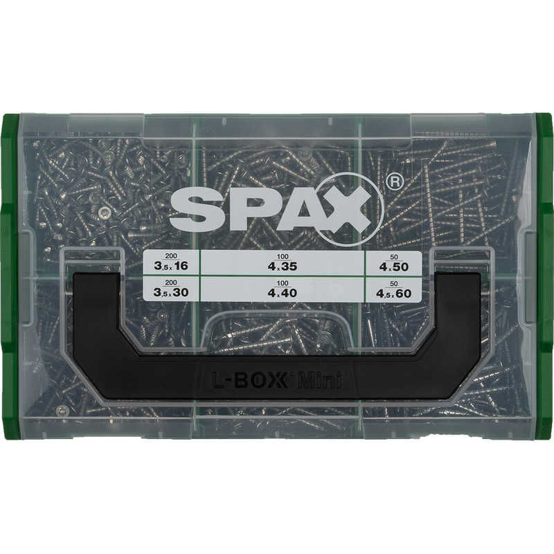 Spax T-STAR plus assortimentskoffer 703-delig TX