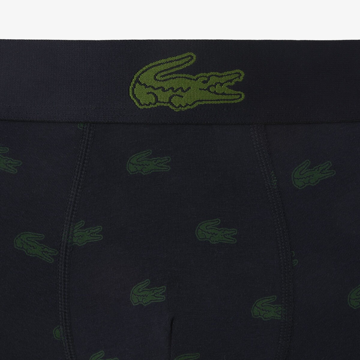 LACOSTE<br>Conjunto de 3 cuecas boxer em malha de algodão