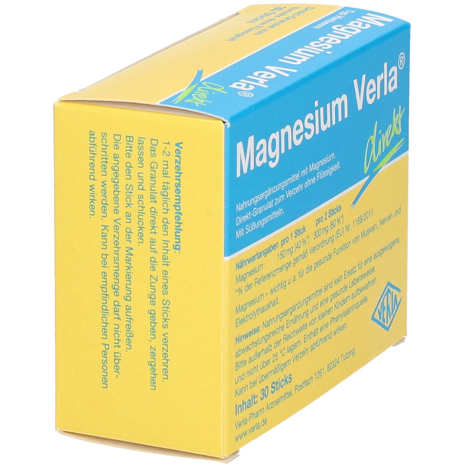 Magnesium Verla® Direkt Himbeere