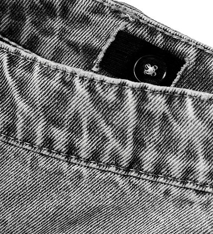LMTD Shorts - NlfGlizza - Light Grey Denim Stonewash
