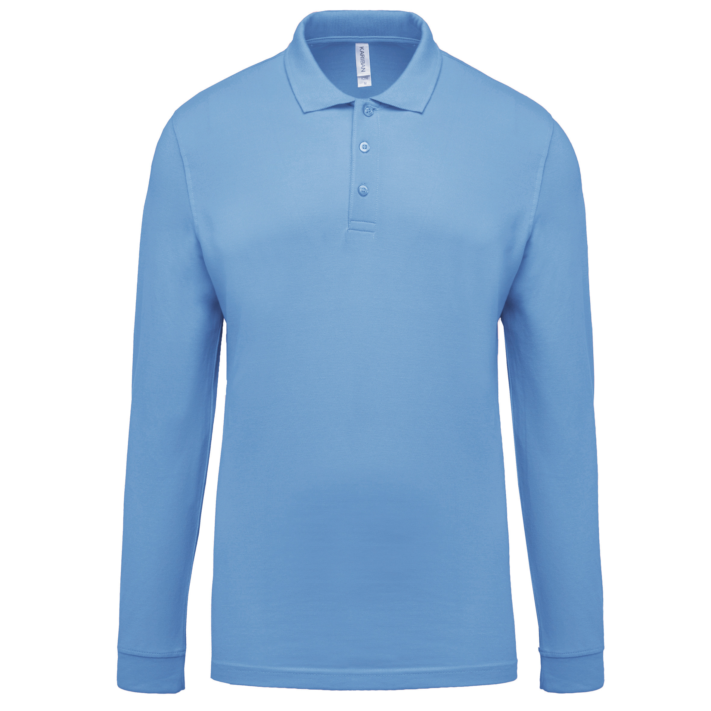 Kariban K256 - Polo piqué manches longues homme