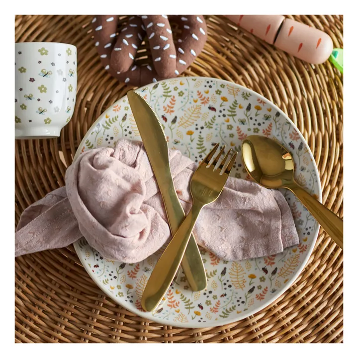 Bloomingville Mini Couverts en acier | Or