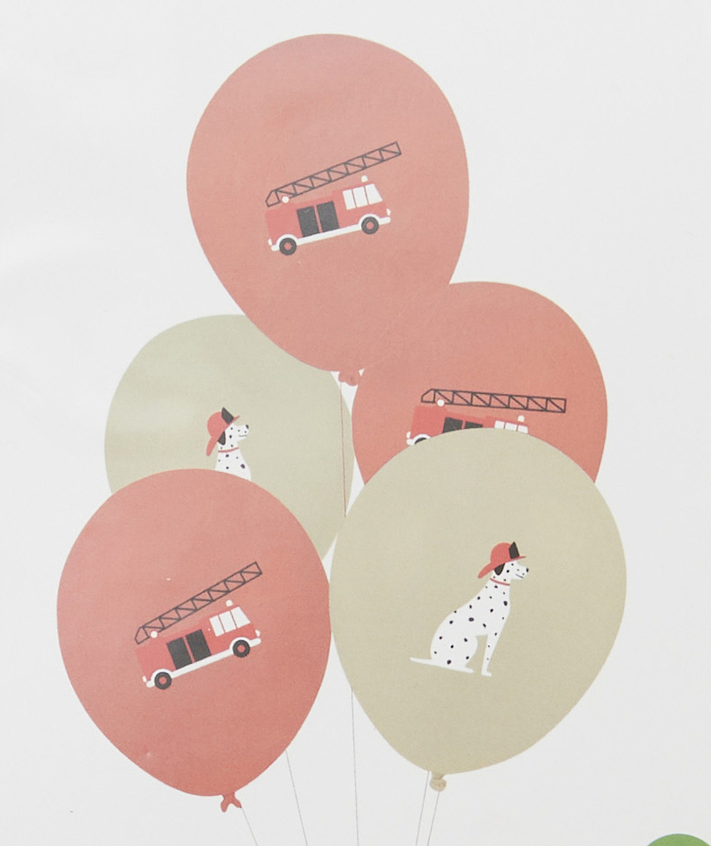 MY LITTLE DAY5 BALLONS THÈME POMPIERS