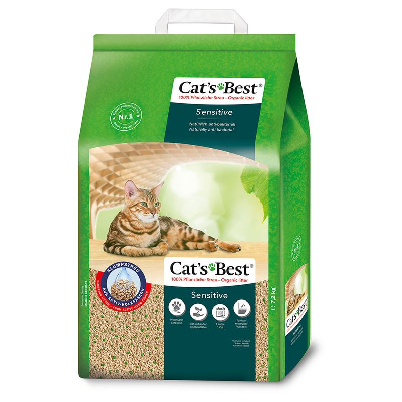 Litière Cat's Best Sensitive