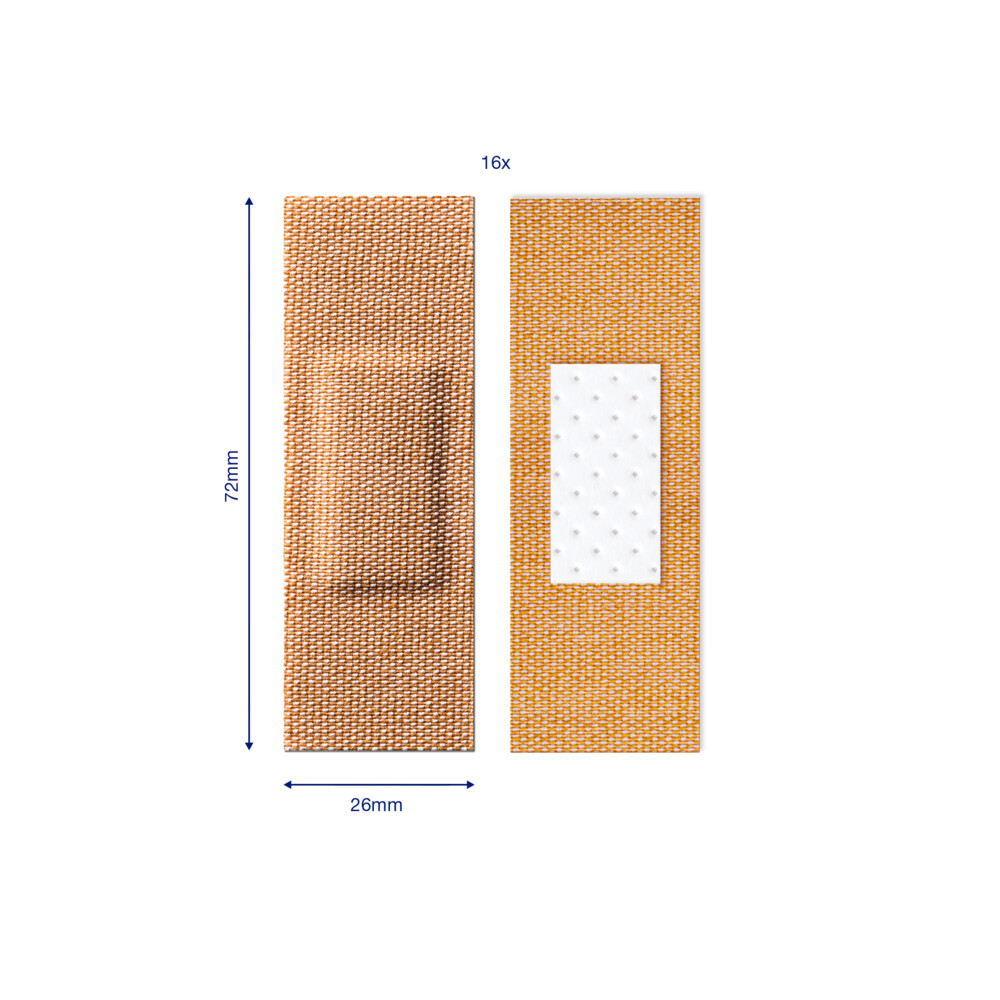 2x Hansaplast Xtra Strong Waterproof 16 stuks