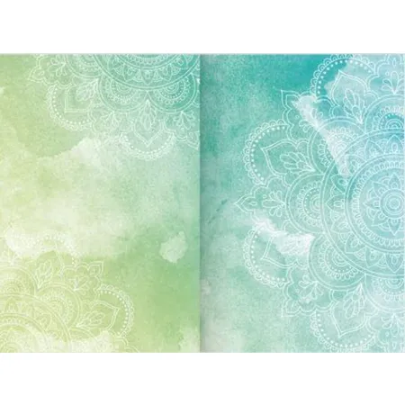 BRUNNEN Notizbuch Kladde Colours of Ocean A6 dotted aqua