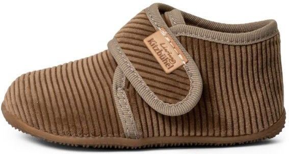 Living Kitzbühel Kids Cord Klettschuh Pantoffels (Kinderen |bruin)