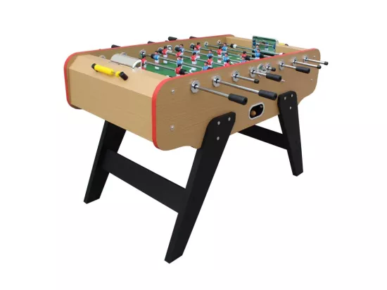 Baby-foot de Bar Deluxe Club 148 x 75 x 94 cm - 2 balles en liège inclus