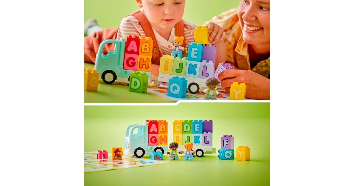 LEGODUPLO - Alfabetvrachtwagen Constructiespeelgoed  (10421)