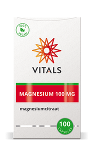 Vitals Magnesium 100mg Capsules 100CP