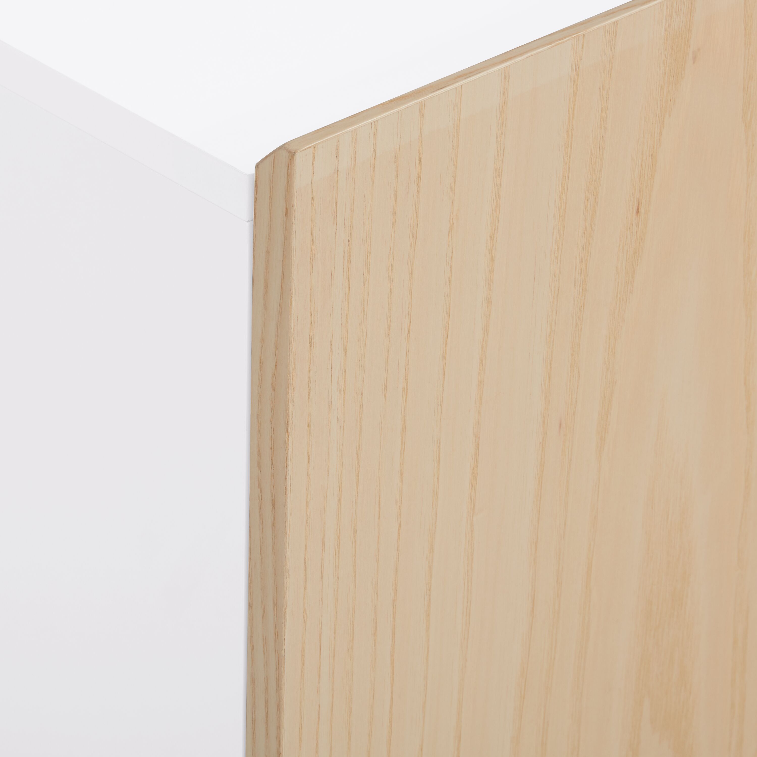 LIAN Sideboard 160x45x83cm - Weiss / B: 160.0 cm x T: 45.0 cm x H: 83.0 cm