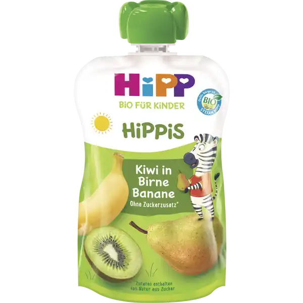 Bio Hippis Kiwi in Birne-Banane