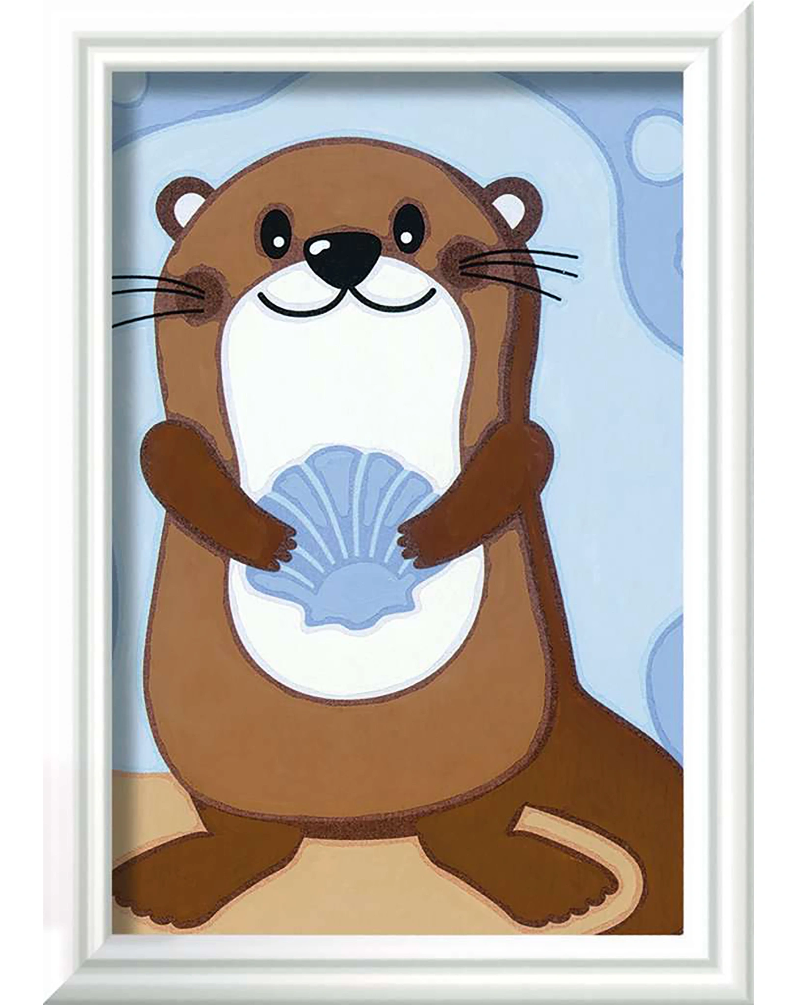 Mal-Set MALEN NACH ZAHLEN  FRÖHLICHER OTTER in bunt