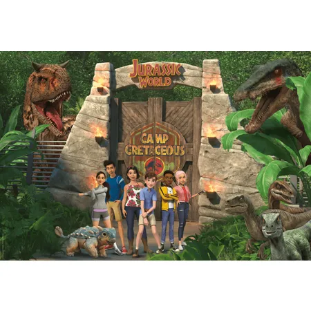 Schmidt Spiele Puzzle - Jurassic World, Camp Cretaceous - Camp Kreidezeit, 150 Teile