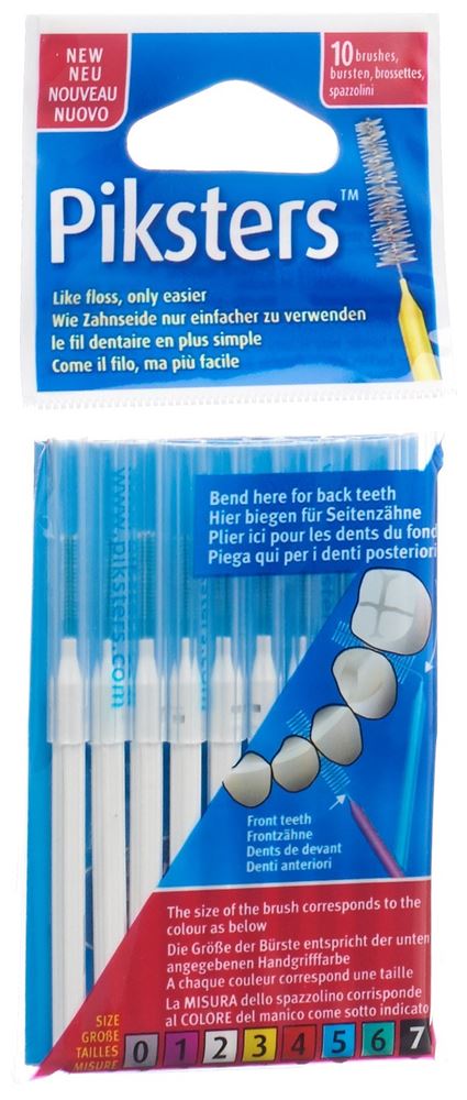 PIKSTERS Interdentalbürstchen 2 10 Stk