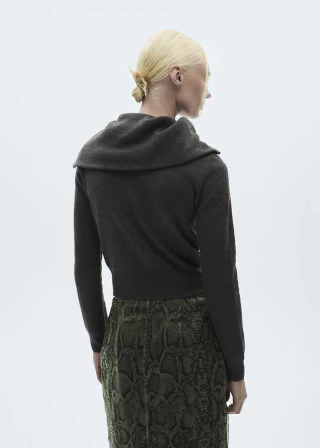 MANGO SWEATER. -- ERSILIA Charcoal