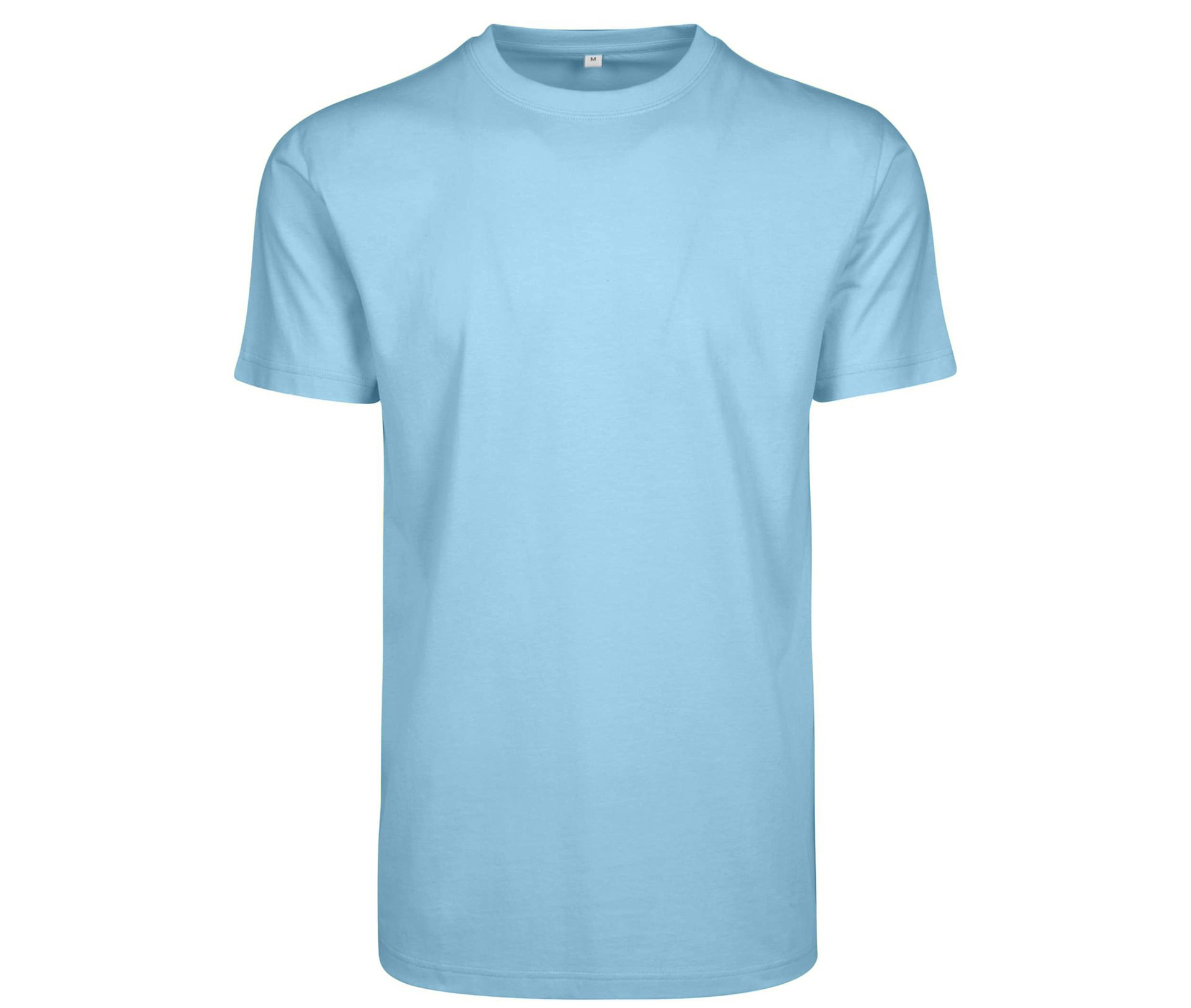 Build Your Brand BY004 - T-shirt Confortable à Col Rond en Coton