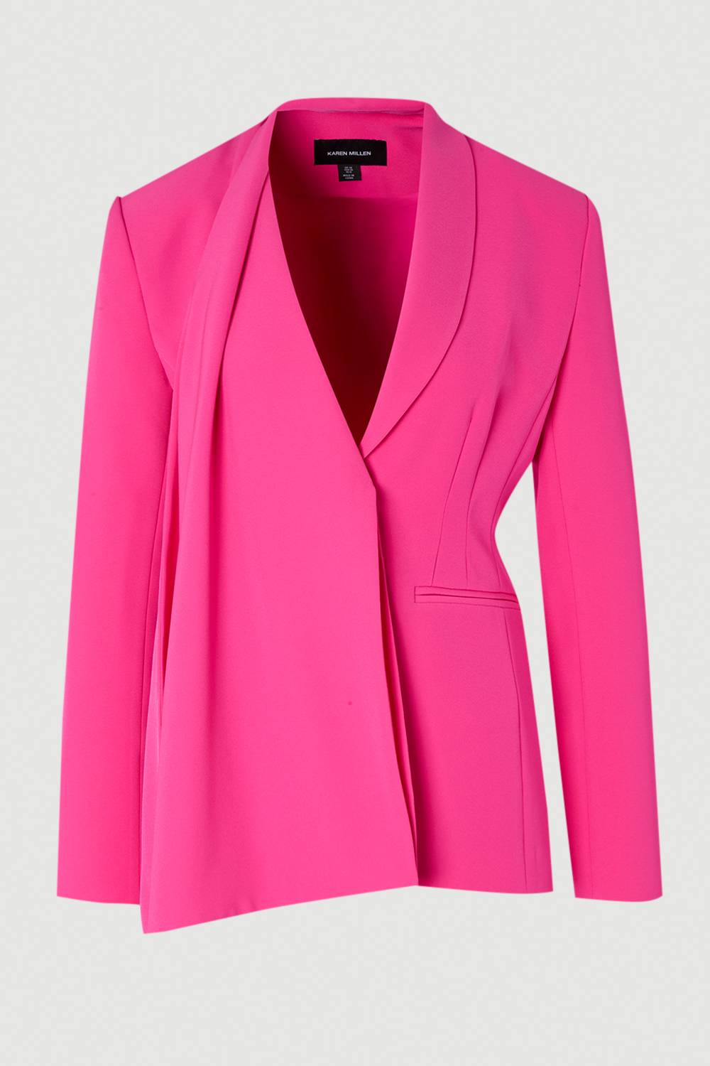 KarenMillen Blazer Ajusté À Simple Boutonnage