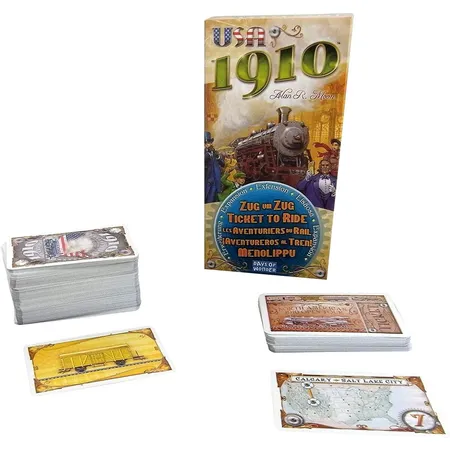Asmodee Days of Wonder Zug um Zug, USA 1910