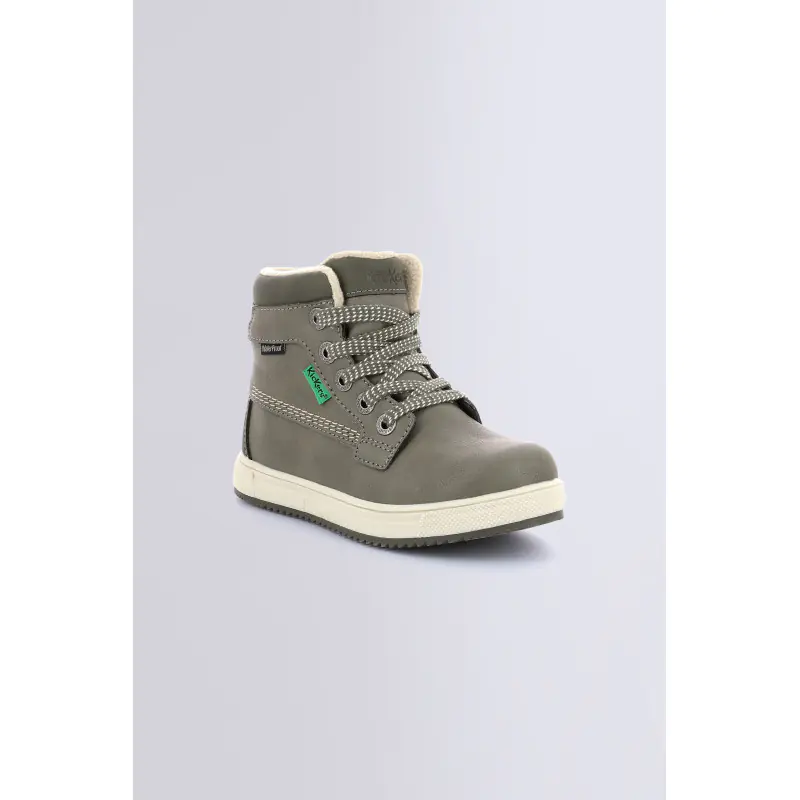 YEPO WPF KAKI SNEAKERS HAUTES Fourrure  Fille