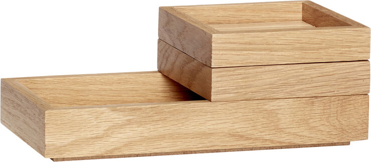 Hübsch Staple Storage Box Natural Natur