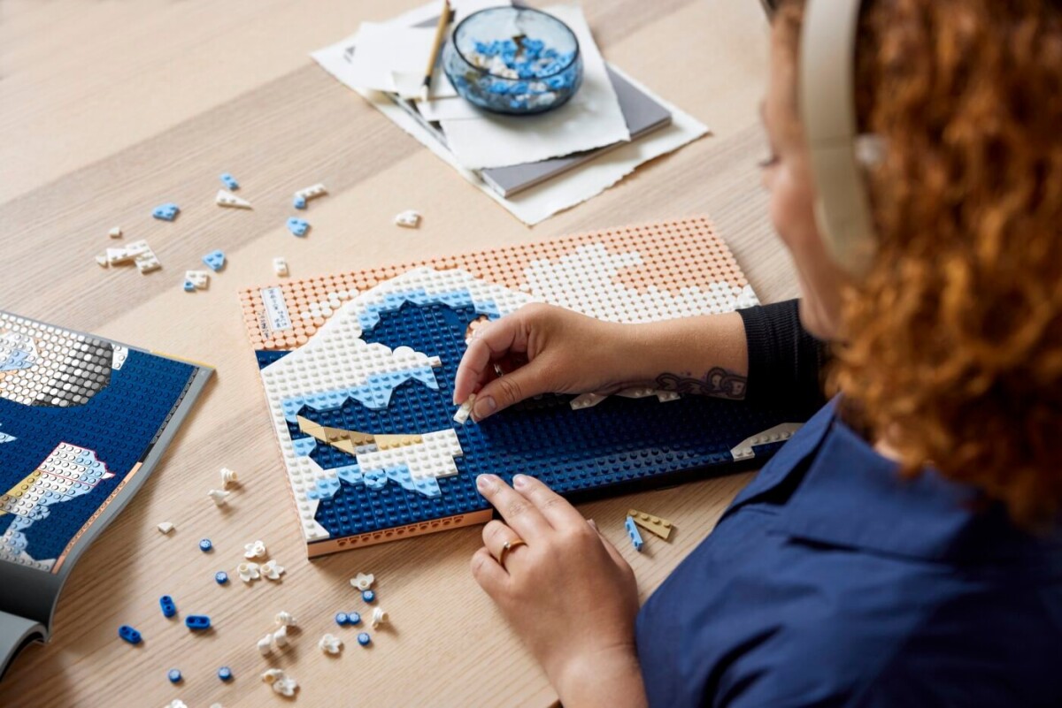Lego Art - Hokusai - Den Store Bølge - 31208