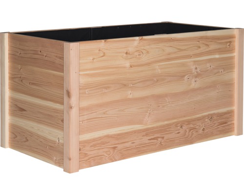 Klassieke verhoogde tuinbak Konsta, wanddikte 20 mm, 150x80x76 cm, Douglasspar