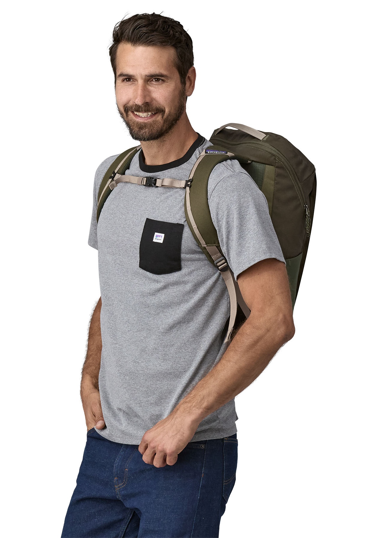 Patagonia Rucksack Black Hole Pack 25L Pine Needle Green