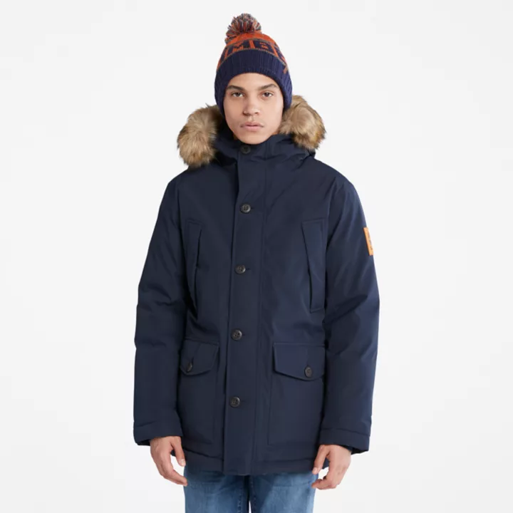 Parka Scar Ridge avec technologie DryVent pour homme en bleu marine