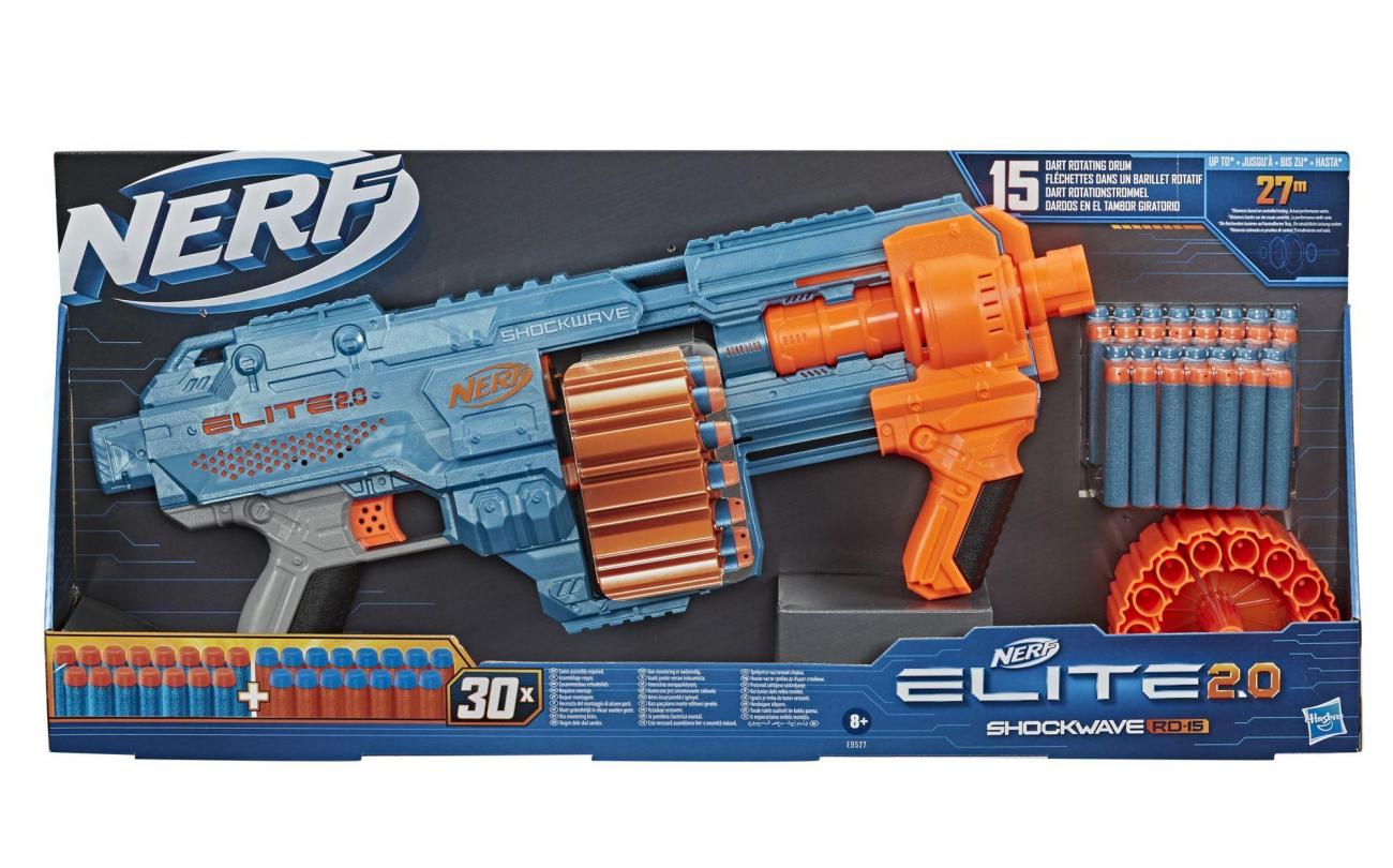 NERF Elite 2.0 Shockwave RD15