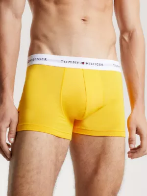 Conjunto com 3 Cuecas Boxer com Cós Elástico e Logo Essencial