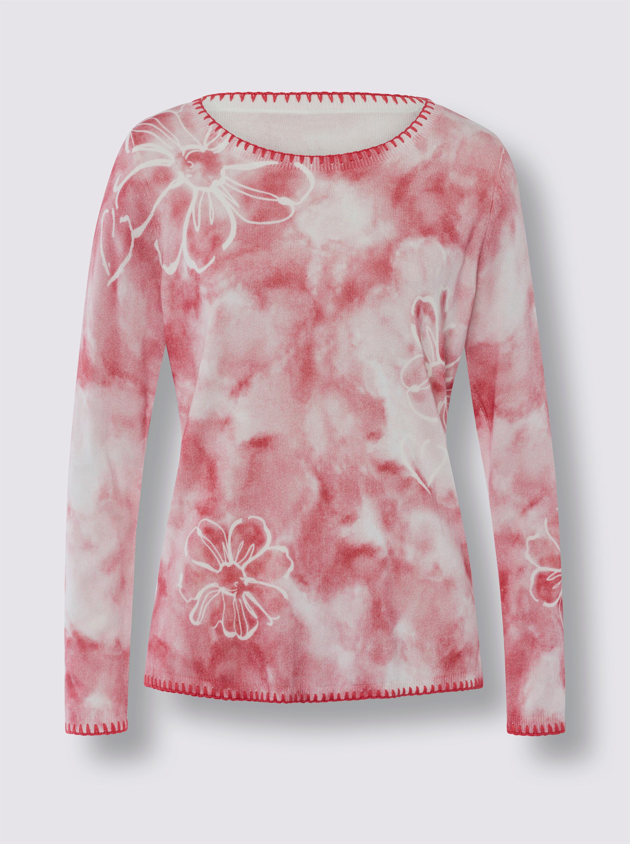 Druck-Pullover