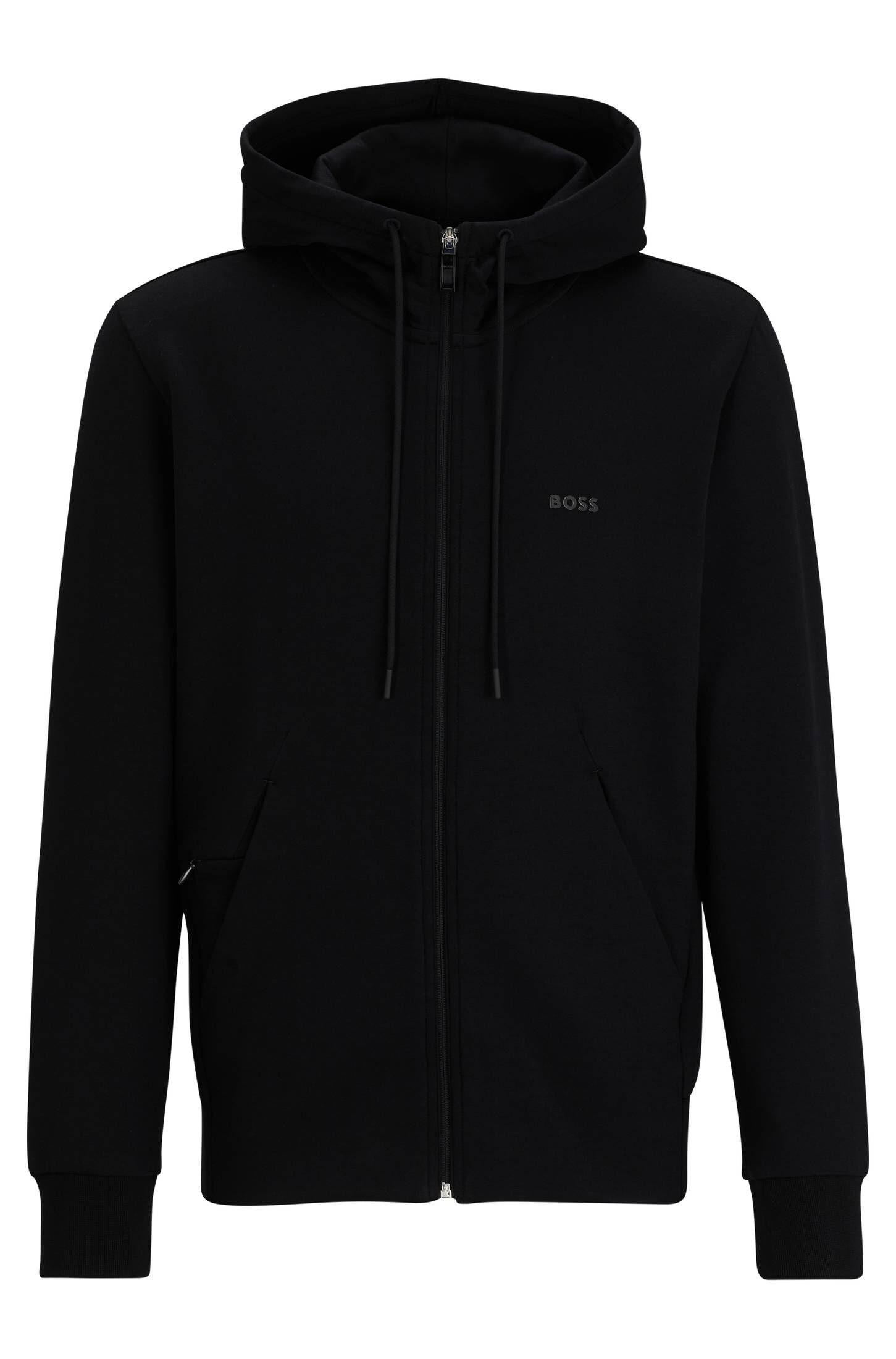BOSS| Herren Sweatjacke mit Kapuze SAGGY