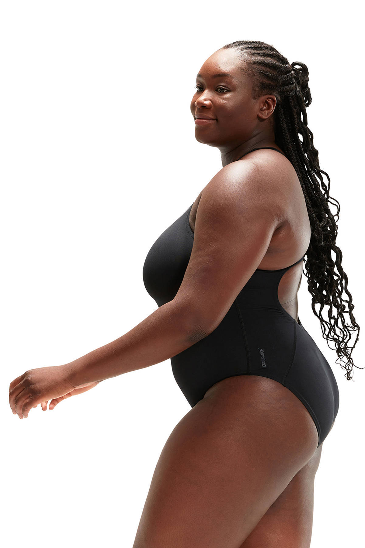 Speedo Endurance10 sportbadpak Medalist zwart