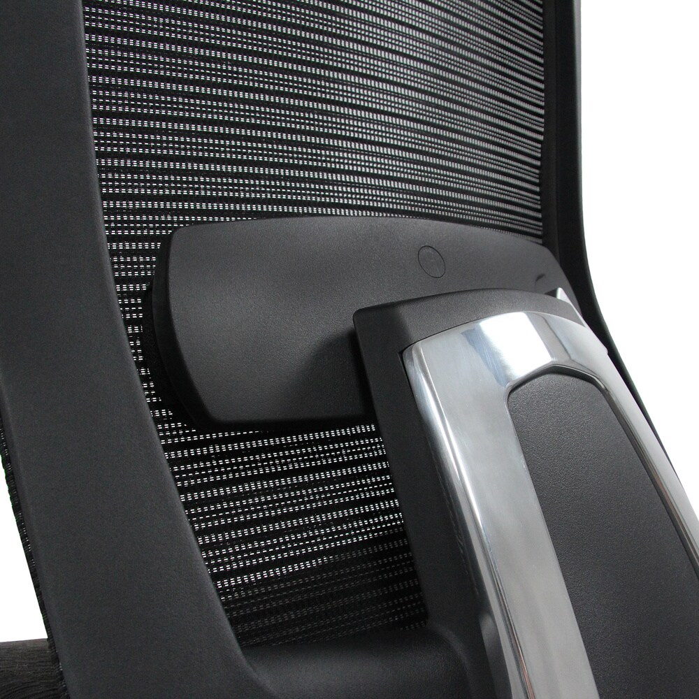 High End Bürostuhl NOVA PRO ALU Stoff/Netzstoff mit Armlehnen hjh OFFICE