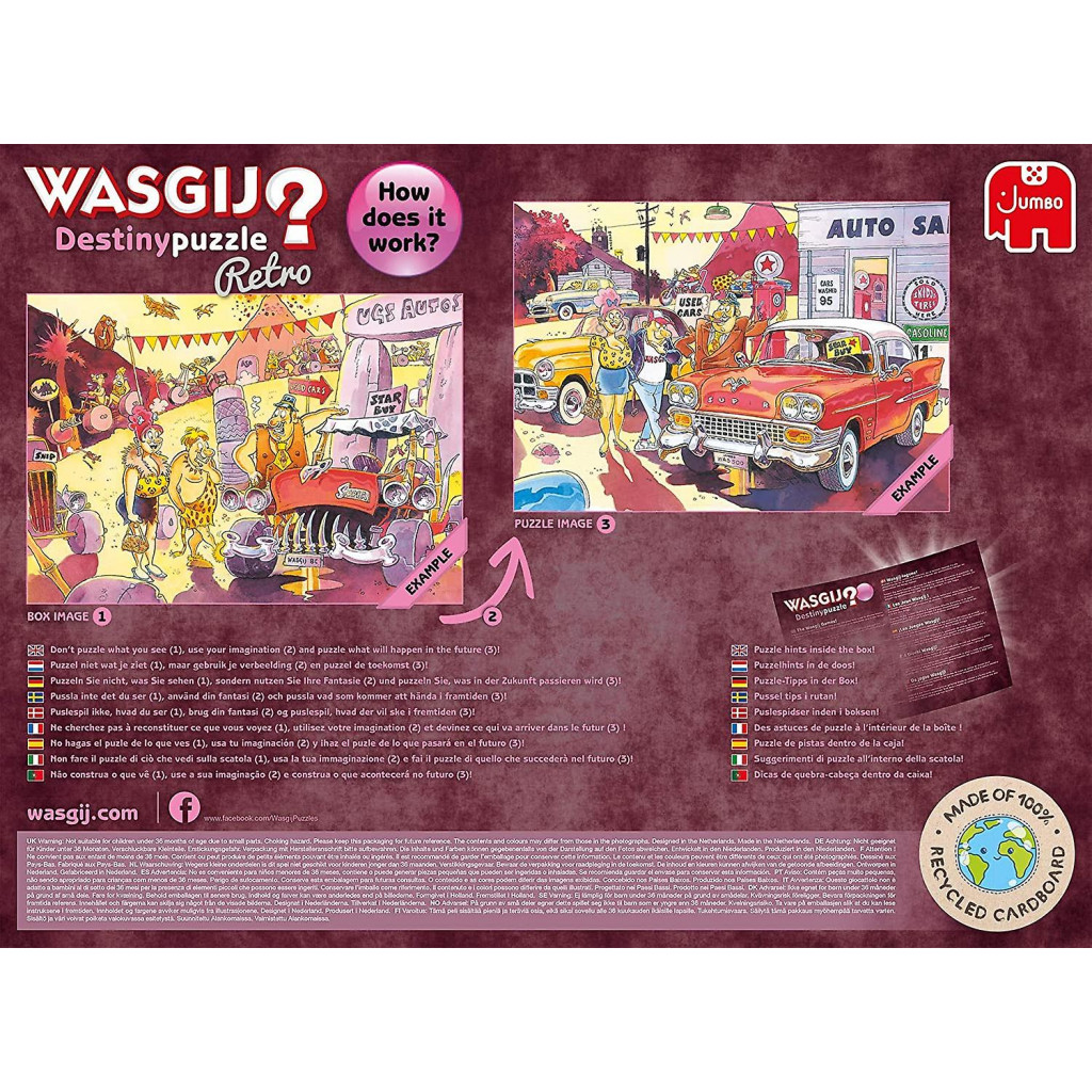 Wasgij Retro Destiny 4 - 1000 Pièces