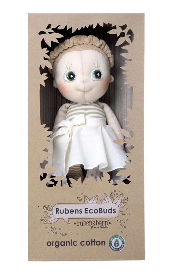 Rubens Barn - Økologisk EcoBuds dukke, Hazel