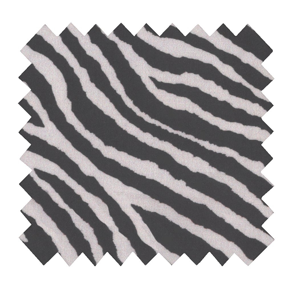 Coupon Tissu 50 Cm Zèbre