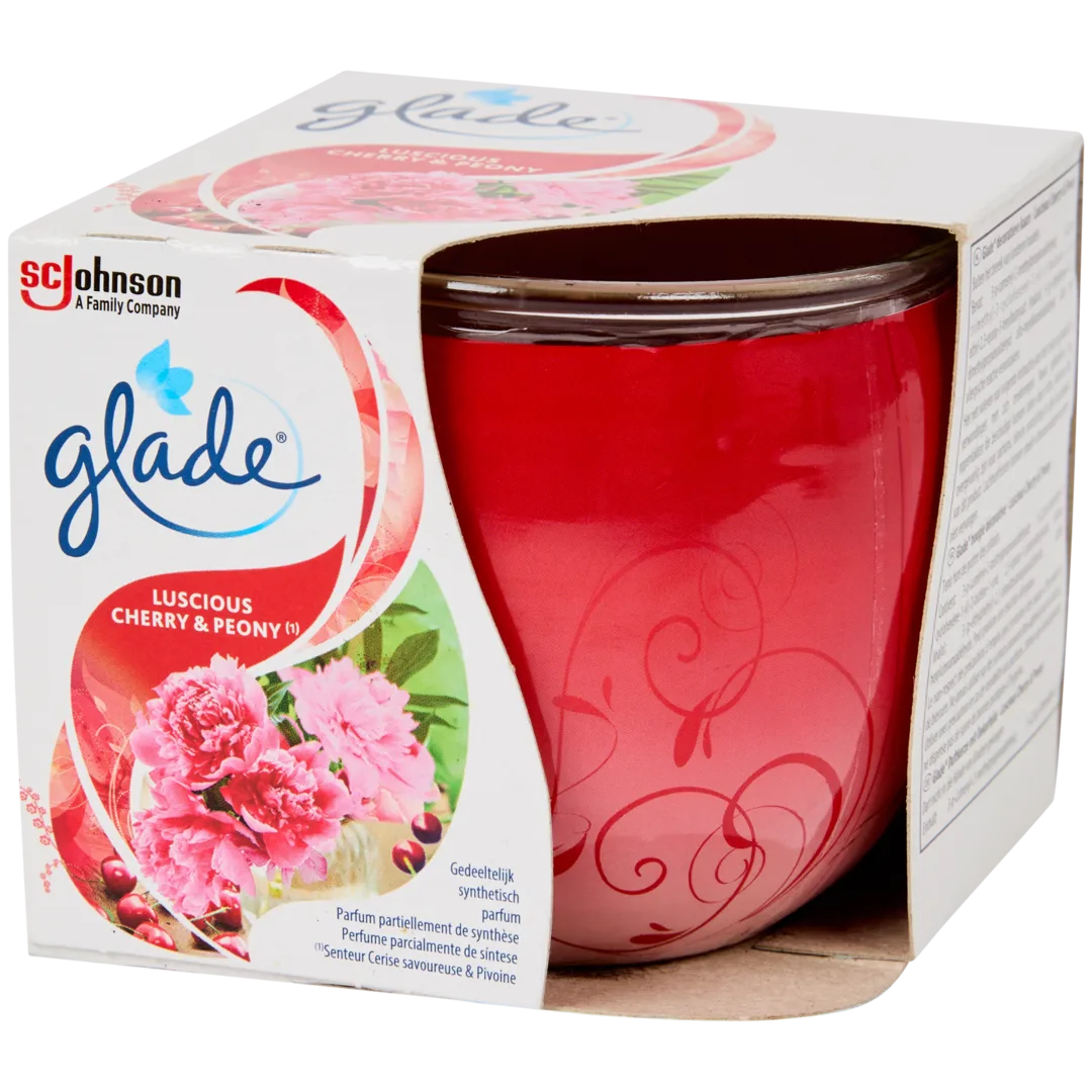 Bougie parfumée Glade Lucious Cherry & Peony