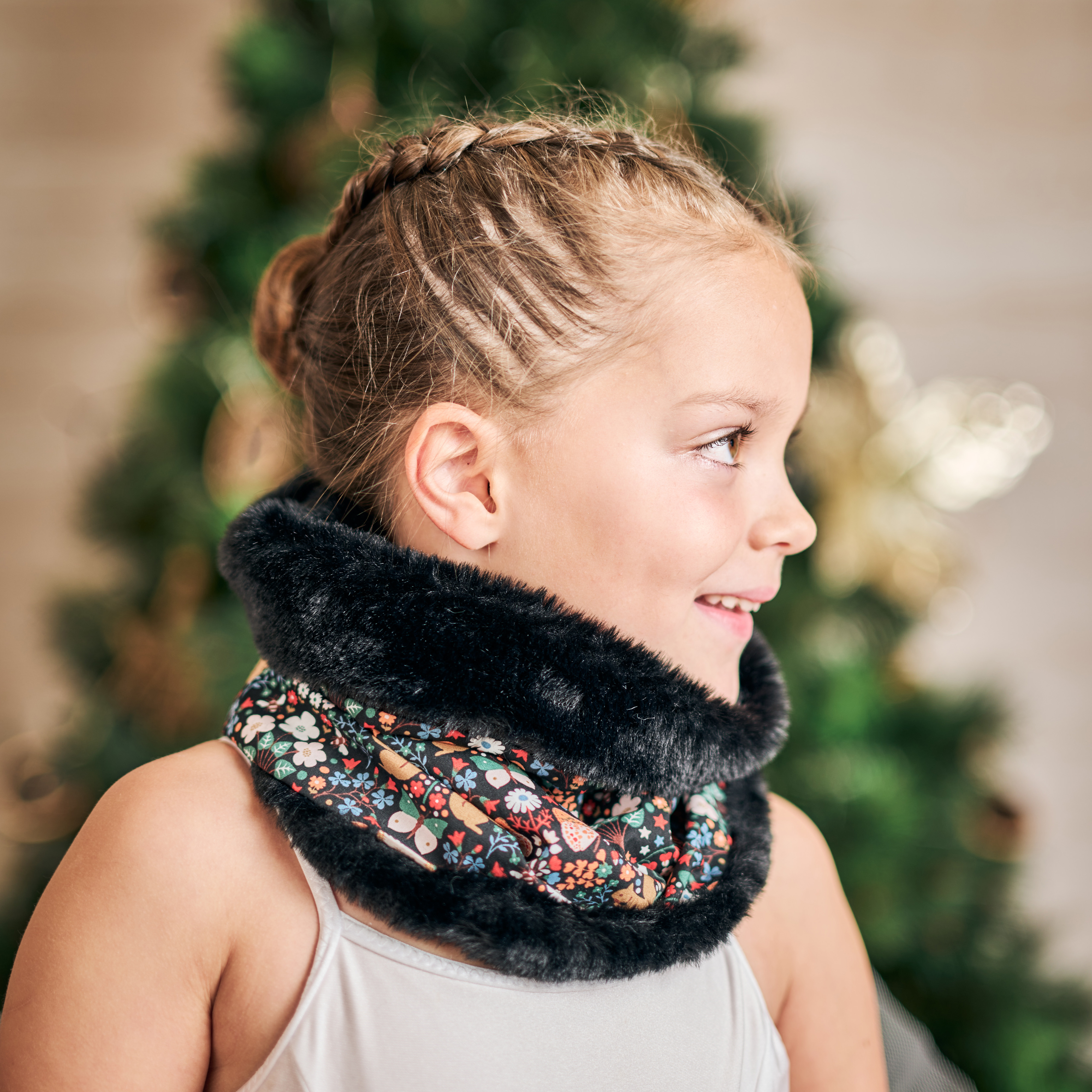 Echarpe Tube Enfant Casse Noisette