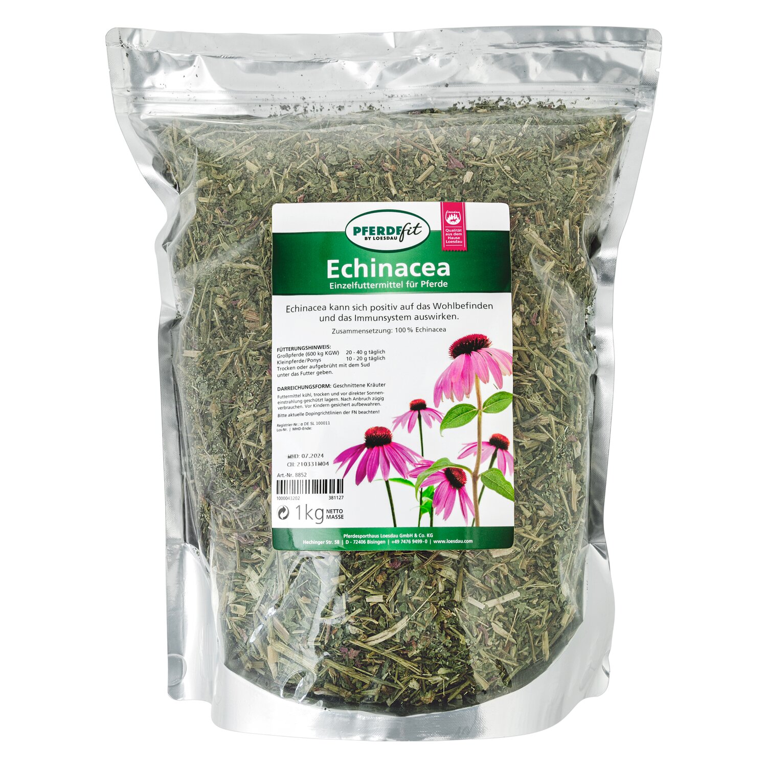 PFERDEfit by Loesdau Echinacea pur  - 1 kg
