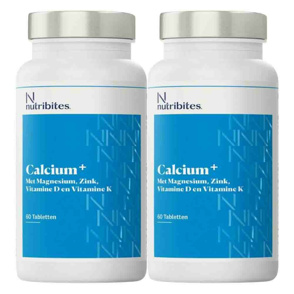 2x Nutribites Calcium+ 60 tabletten