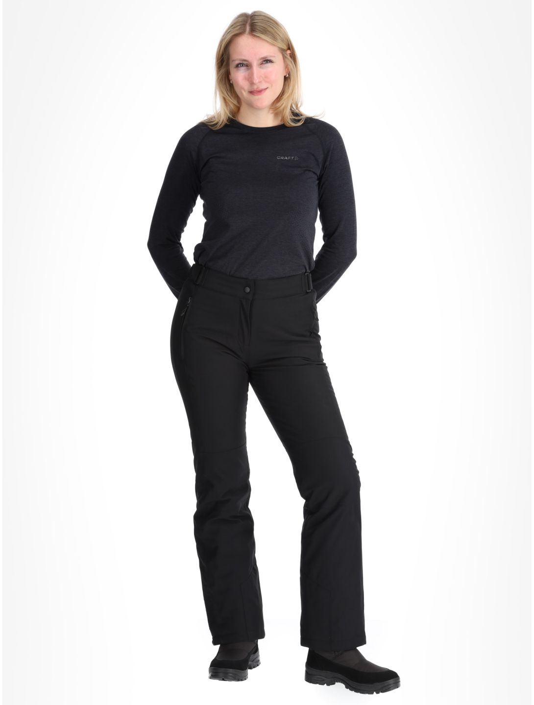 Vroni Slim 2.0 skibroek dames  lang model