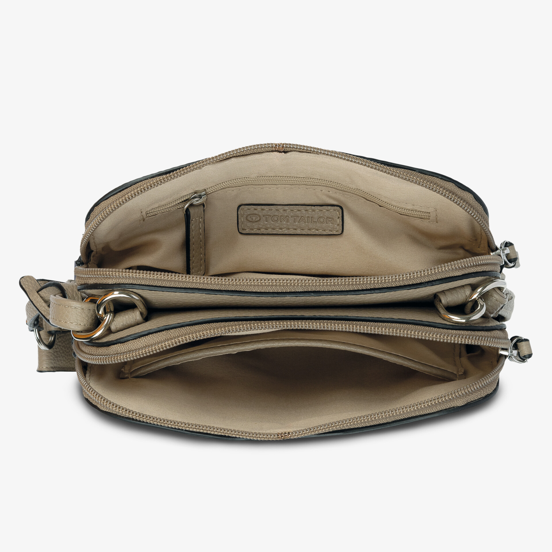 TOM TAILOR Damen Umhängetasche beige - Jetzt kaufen bei reno.de