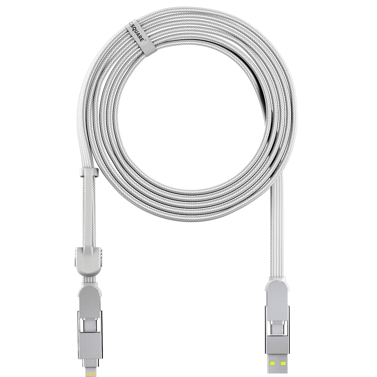 Rolling Square InCharge XL multiportkabel (hvit)