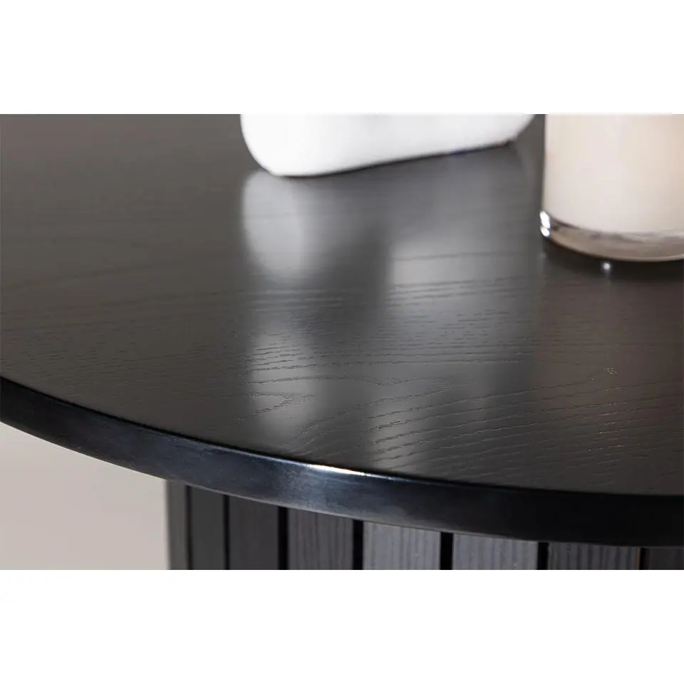 Hioshop Härön bartafel Ø70 cm zwart