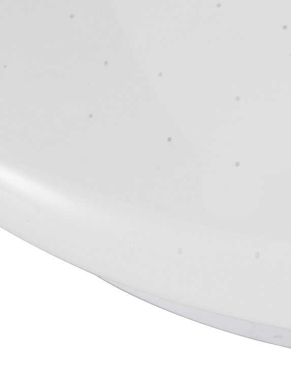 Plafonnier LED intégrée 1000lm 8W blanc neutre GoodHome Leto blanc H.8 x Ø25 cm