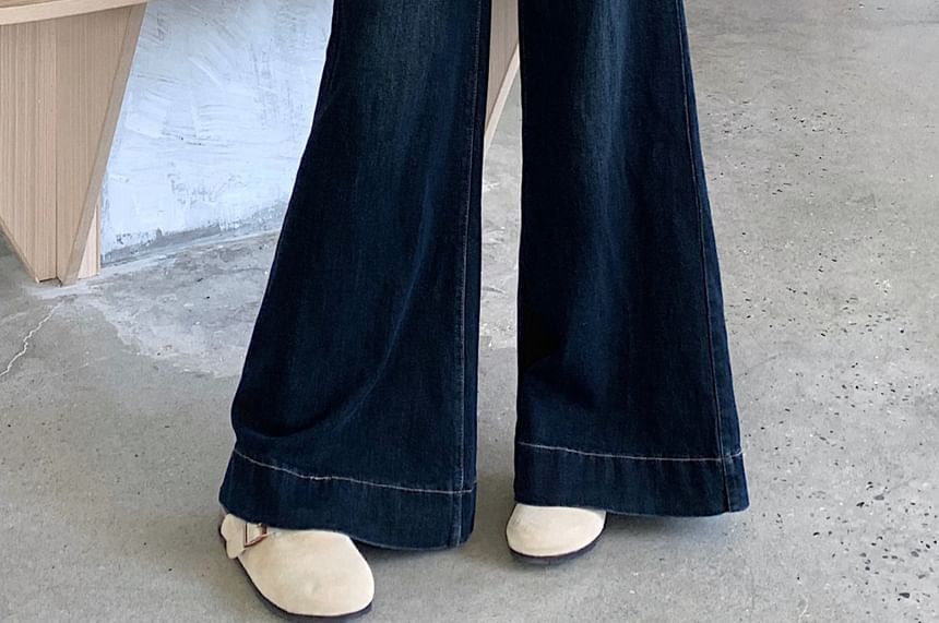Strawolf - High-Rise Boot-Cut Jeans