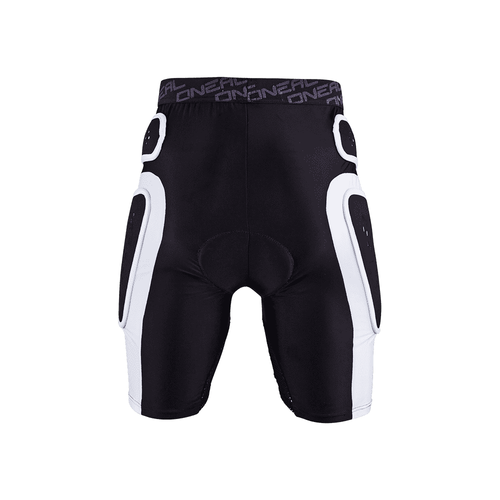 O'Neal Pro Shorts med beskyttelse og pude Sort / Hvid