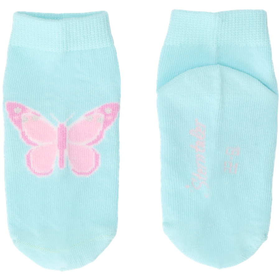 Sterntaler Kurz-Socken 3er-Pack Herzen helltürkis